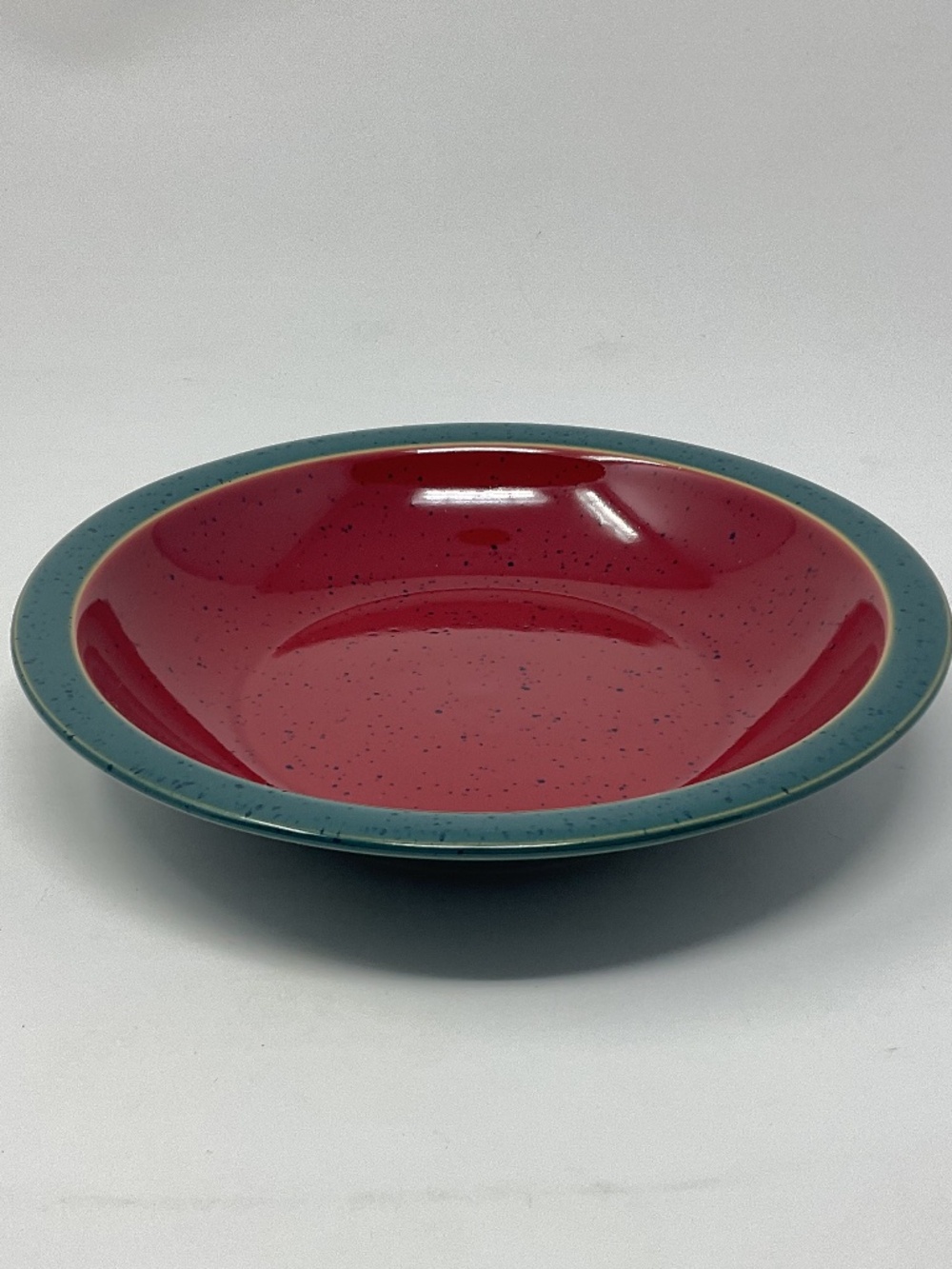 Denby Harlequin (retired) Stoneware Rimmed Soup Bowl (8 avaialble $45 EACH)